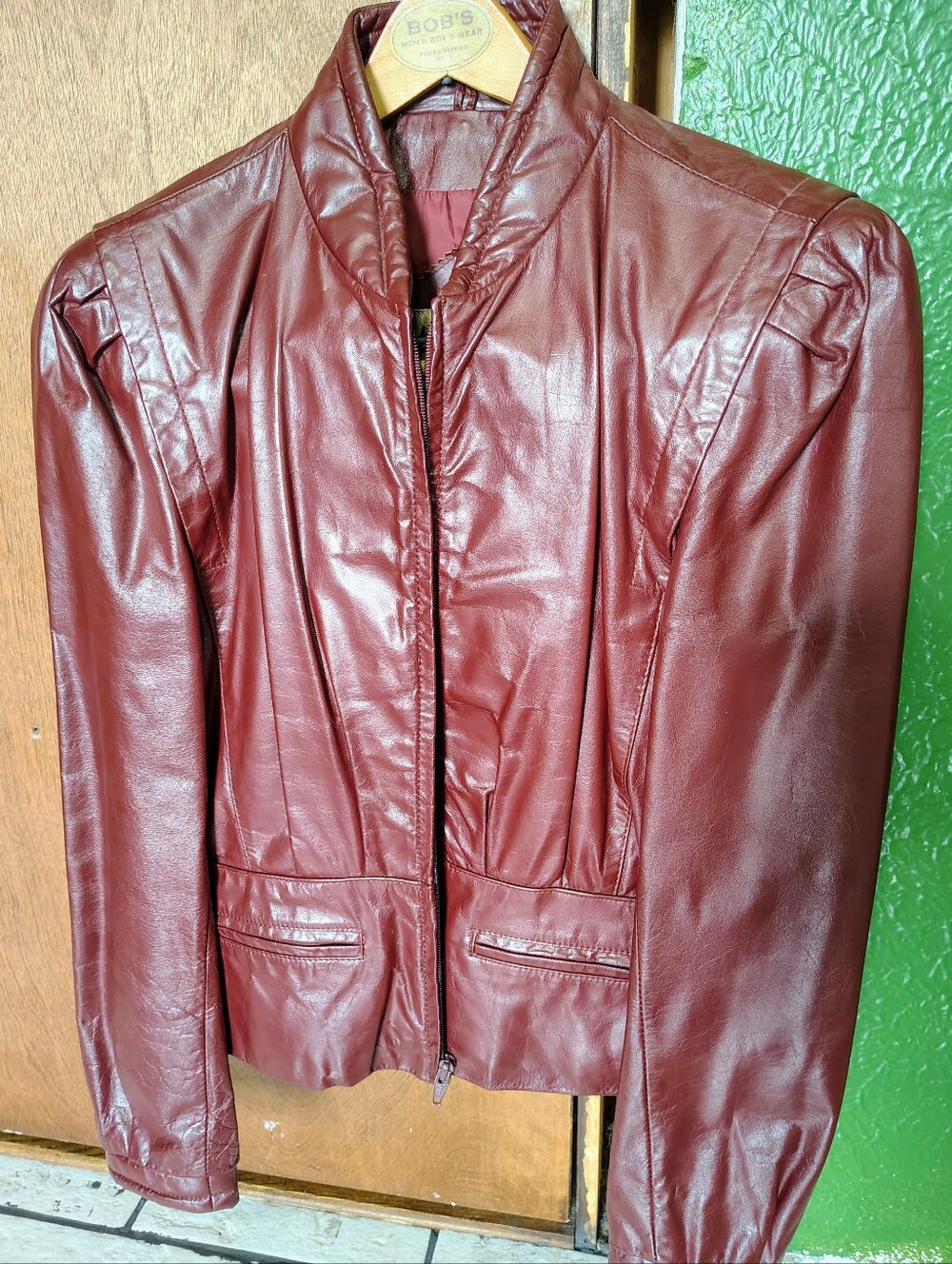 Vintage Leather Jacket Authentic